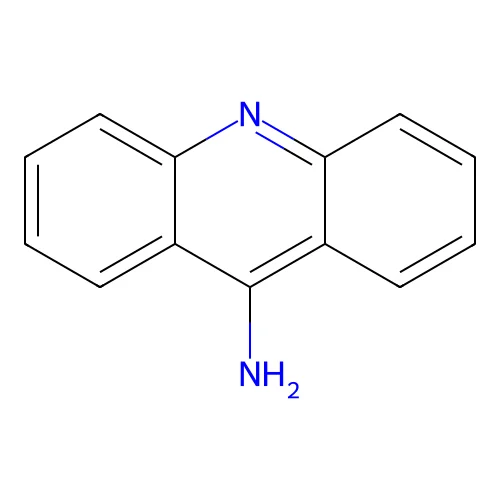 9-Aminoacridine structure