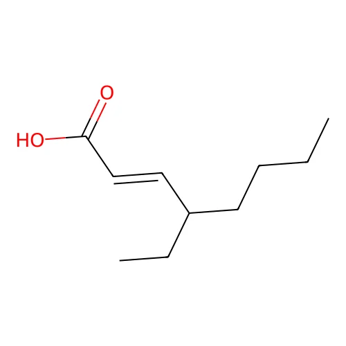 4-Ethyloct-2-enoic acid structure