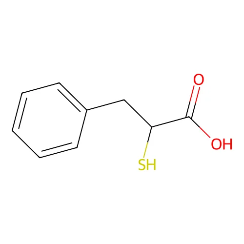 3-Phenyl-2-sulfanylpropanoic acid structure