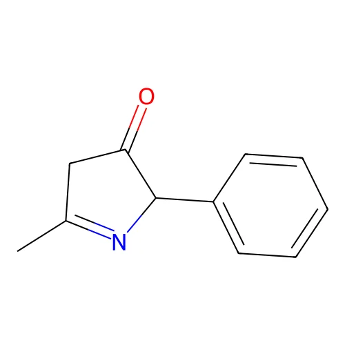 2-Phenyl-5-methyl-2H-pyrrole-3(4H)-one structure