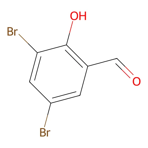 3,5-Dibromosalicylaldehyde structure