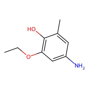 4-Amino-2-ethoxy-6-methylphenol structure