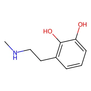 3-[2-(Methylamino)ethyl]benzene-1,2-diol structure