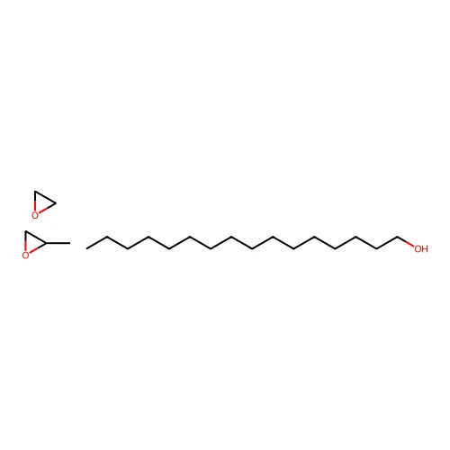 Hexadecan-1-ol;2-methyloxirane;oxirane structure