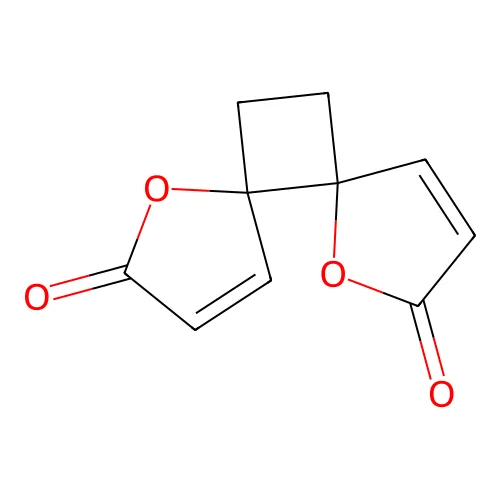 1,7-Dioxadispiro(4.0.4.2)dodeca-3,9-diene-2,8-dione structure