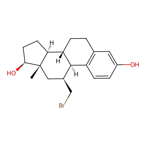 11-Bromomethyl-estradiol structure