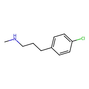 [3-(4-Chlorophenyl)propyl]methylamine structure