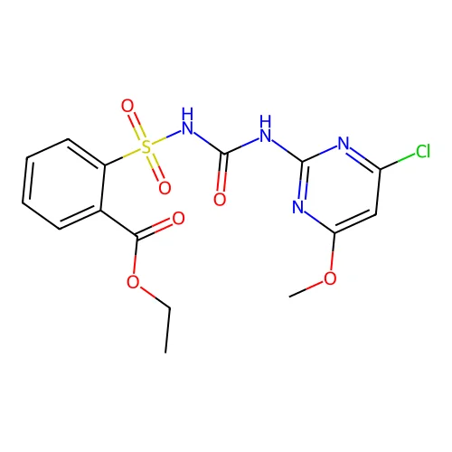 Chlorimuron-ethyl structure