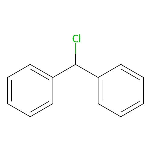 Chlorodiphenylmethane structure