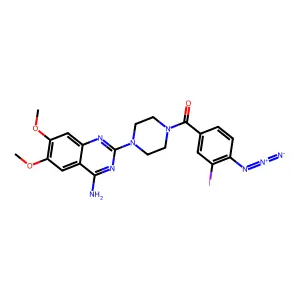 Azidoprazosin structure