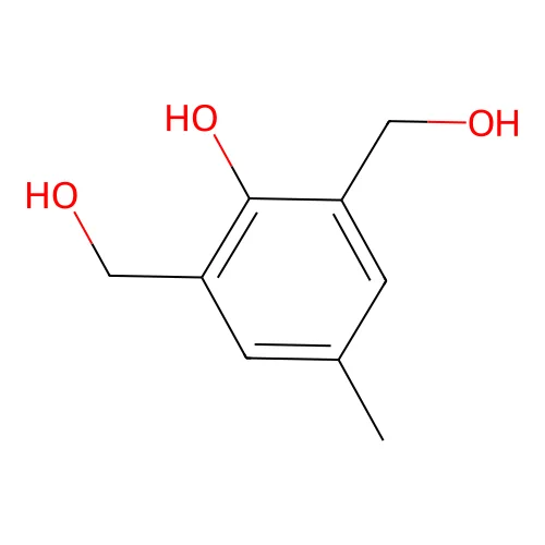 2,6-Dimethylol-p-cresol structure