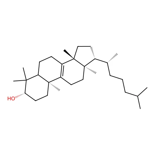 Lanostenol structure