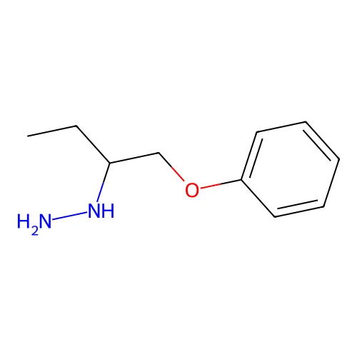 1-Phenoxybutan-2-ylhydrazine structure