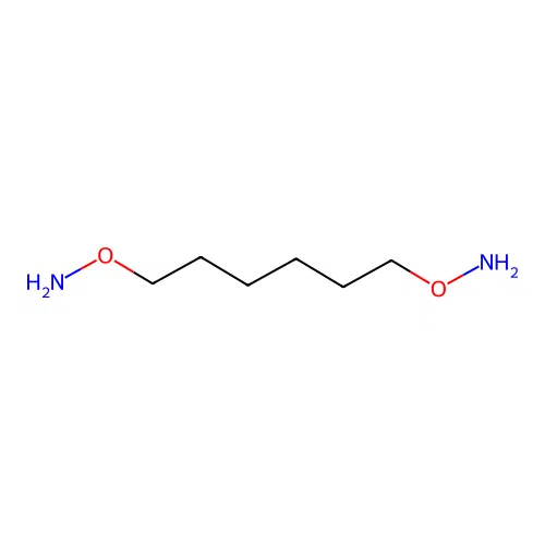 O-(6-aminooxyhexyl)hydroxylamine structure