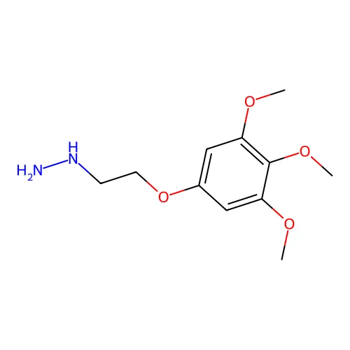 2-(3,4,5-Trimethoxyphenoxy)ethylhydrazine structure