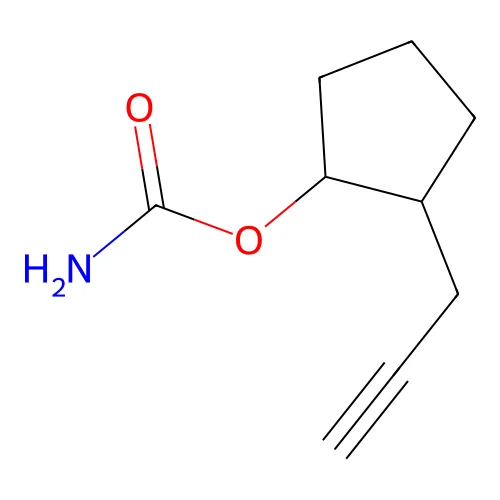 2-(Prop-2-yn-1-yl)cyclopentyl hydrogenato carbonimidate structure