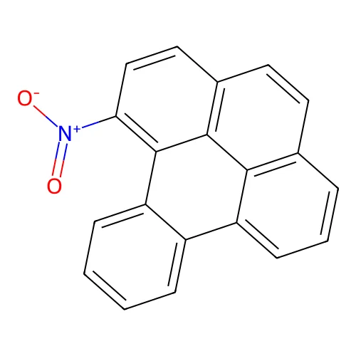1-Nitrobenzo(e)pyrene structure