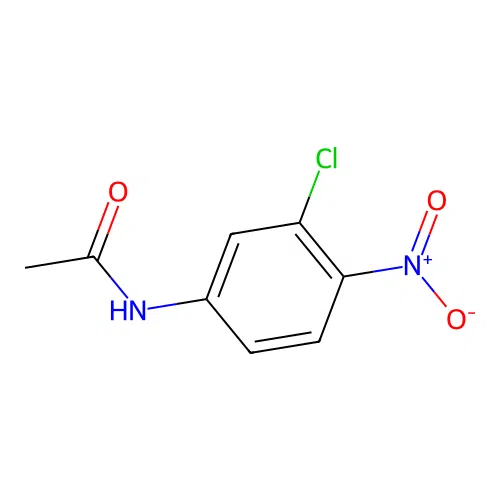 n-(3-Chloro-4-nitrophenyl)acetamide structure