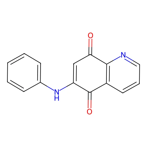 6-(Phenylamino)-5,8-quinolinedione structure