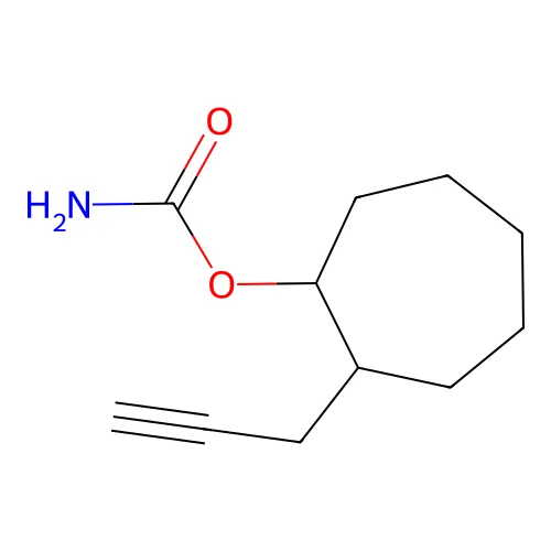 2-(Prop-2-yn-1-yl)cycloheptyl hydrogen carbonimidate structure