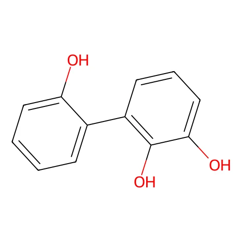 (1,1'-Biphenyl)-2,2',3-triol structure
