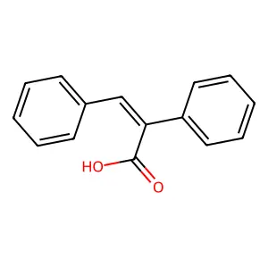 2,3-Diphenyl-acrylic acid structure