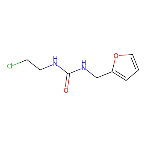 1-(2-Chloroethyl)-3-(2-furylmethyl)urea structure