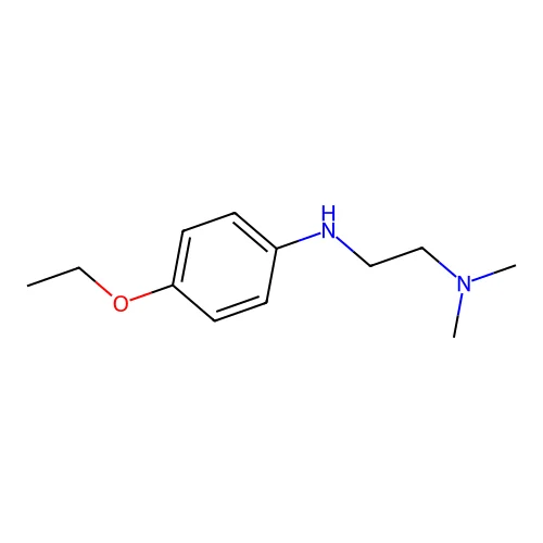 N-(4-ethoxyphenyl)-N',N'-dimethylethane-1,2-diamine structure