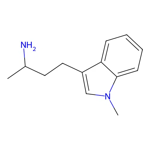 4-(1-methyl-1H-indol-3-yl)butan-2-amine structure