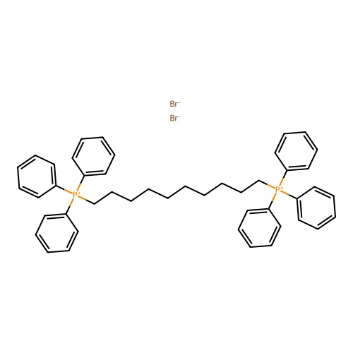 1,10-Decamethylenebis(triphenylphosphonium bromide) structure