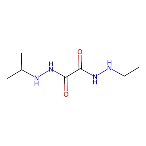 Oxalic acid, 2-ethylhydrazide 2-isopropylhydrazide structure