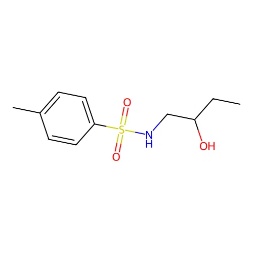 N-(2-hydroxybutyl)-4-methylbenzenesulfonamide structure