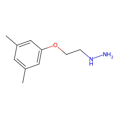 2-(3,5-Dimethylphenoxy)ethylhydrazine structure