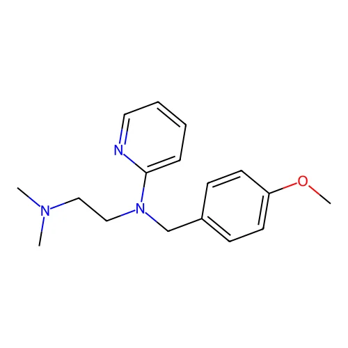 Pyrilamine structure