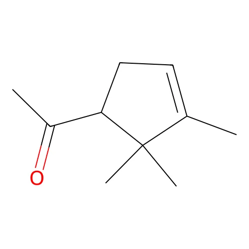 1-(2,2,3-Trimethylcyclopent-3-en-1-yl)ethanone structure