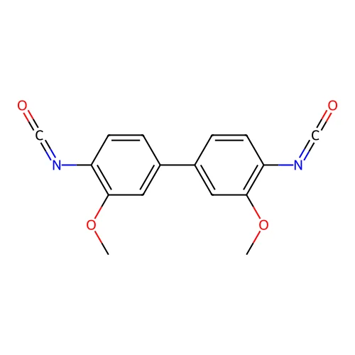 3,3'-Dimethoxybenzidine-4,4'-diisocyanate structure