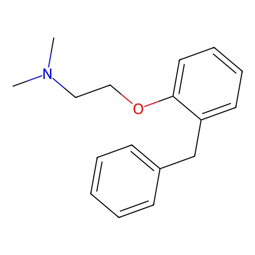 Phenyltoloxamine structure