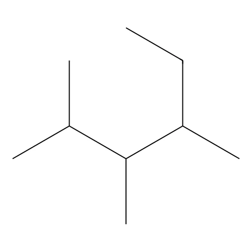 2,3,4-Trimethylhexane structure