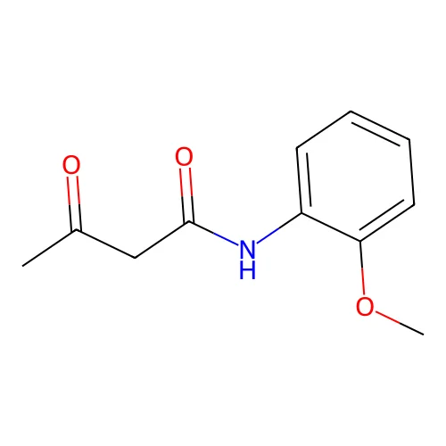 Acetoacet-o-anisidide structure
