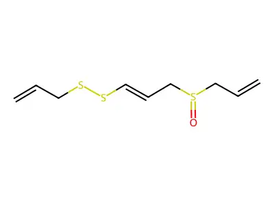 4,5,9-Trithiadodeca-1,6,11-triene 9-oxide structure