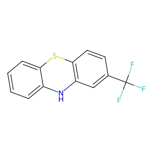 2-(trifluoromethyl)-10H-phenothiazine structure