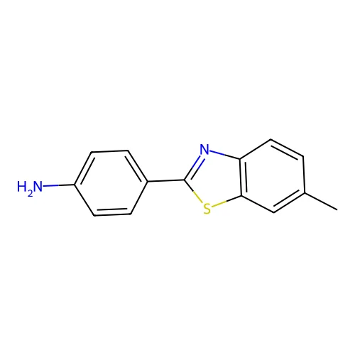 2-(4-Aminophenyl)-6-methylbenzothiazole structure