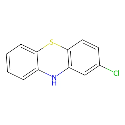 2-Chlorophenothiazine structure