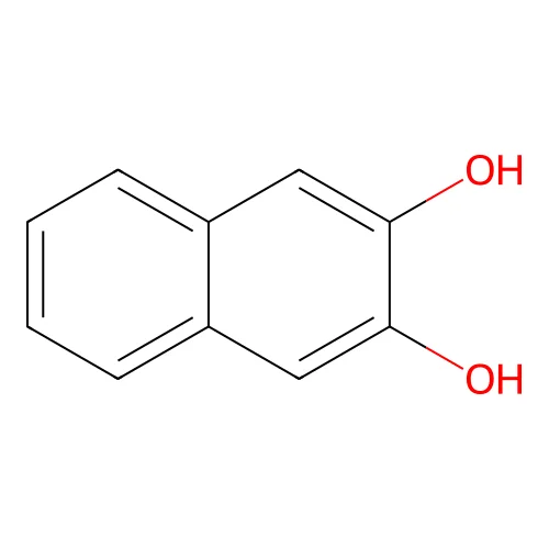 2,3-Dihydroxynaphthalene structure