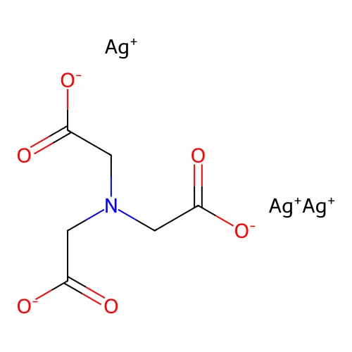 Silver, (nitrilotriacetato)tri- structure