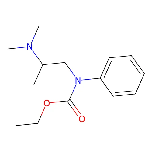 Carbanilic acid, N-(2-(dimethylamino)propyl)-, ethyl ester structure