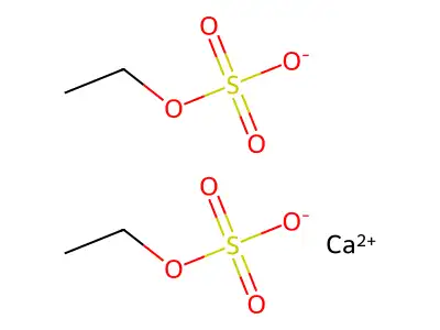 Ethyl hydrogen sulphate, calcium salt structure