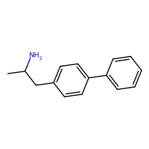 1-(4-Phenylphenyl)propan-2-amine structure