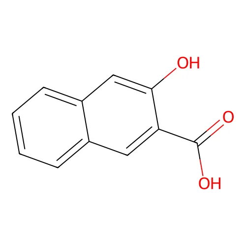 3-Hydroxy-2-naphthoic acid structure