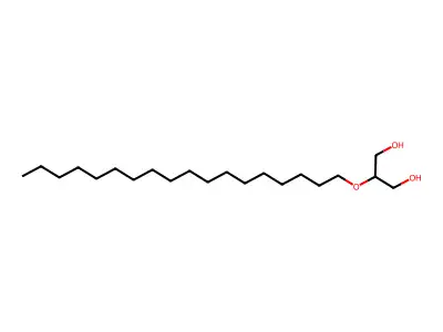 1,3-Propanediol, 2-(octadecyloxy)- structure